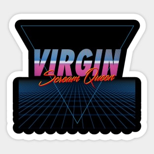 Virgin Scream Queen Sticker